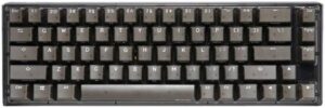 Ducky One 3 SF Aura 65% Mechanical Keyboard, Cherry MX Brown Switches, Hot Swappable PCB, Detachable Braided Type-C USB Cable, PBT Double Shot, ENG-ARAB Layout, Black | DKON2167ST-BARPDABAAAC1