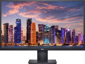 Dell E2720HS Monitor, 27" FHD IPS Display, 60Hz Refresh Rate, 5ms (Fast) Response Time, ComfortView, Flicker-Free, Backlight Technology, Black | E2720HS
