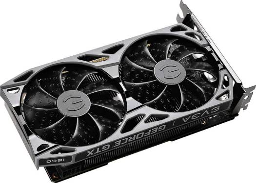 EVGA GeForce GTX 1660 SC Ultra Gaming 6GB GDDR5 Graphics Card, 192 bit, PCIe 3.0, Dual Fan, Metal Backplate | 06G-P4-1067-KR - Image 5