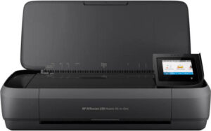 HP Officejet 250 Mobile All-in-One Multifunction Printer, Printer Scanner, Copier, WLAN, HP ePrint, WiFi Direct, iOS, Android Controller Type, USB, 4800x1200 DPI, Black | CZ992A