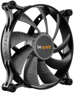 Be Quiet! Shadow Wings 2 140mm PWM Case Fan, 900 RPM Fan Speed, 85 CFM Airflow, Airflow-Optimized Fan Blades, Rifle Bearing Technology, Black | BL087
