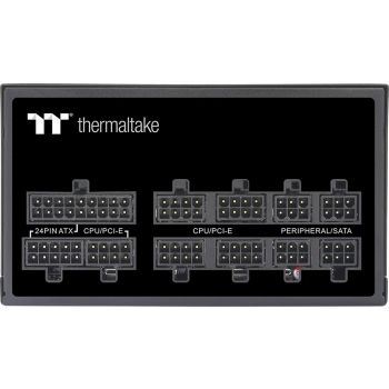 Thermaltake Toughpower GF1 850 Watt Power Supply, Full Modular, 80 Plus Gold, PSU, Single Rail, 70A, 140mm Fan, ATX, Black | PS-TPD-0850FNFAGK-1 - Image 4