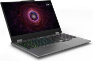 Lenovo LOQ 15ARP9 Gaming Laptop, 15.6" FHD IPS 144Hz Display, AMD Ryzen 7 7435HS, 16GB RAM, 512GB SSD, GeForce RTX 4050 6GB Laptop GPU, English Keyboard, Windows 11 Home, Luna Grey | 83JC007KUS