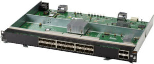 Aruba 6400 24-port SFP+ and 4-port SFP56 v2 Module, 24 x 10GBASE-T Ports, 4 x 50G SFP56 Ports, Black | R0X43C