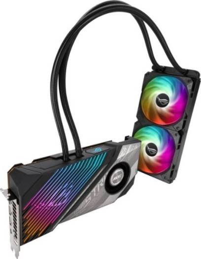ASUS ROG Strix LC Radeon RX 6800 XT, 16GB of GDDR6 VRAM, 2360 MHz, PCI Express 4.0 x16, OC Edition Republic of Gamers Gaming Graphics Card | 90YV0FL0-M0NM00 - Image 5