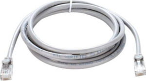 Zonixplay RJ45 Cat6 UTP Network Cable, PVC Patch Cord, Ethernet, 3 Meters Length, Gray | ZP007-3