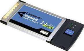 Linksys WPC54G Wireless-G Notebook Adapter