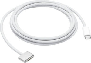 Apple USB-C to MagSafe 3 Cable, 2 Meter, For Mac Laptops, Supports Fast-Charging, Silver | MW613AM/A / MLYV3AM/A