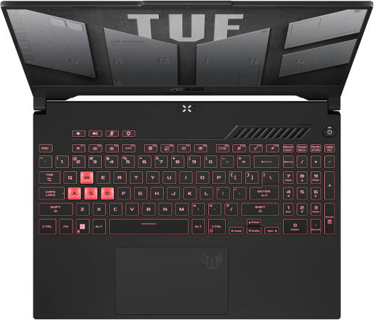 ASUS TUF Gaming A15 FA507RM Gaming Laptop, 15.6" FHD 144 Hz Display, AMD Ryzen R7-6800H 3.2 GHz, 16GB RAM, 1 TB SSD, GeForce RTX 3060 Graphics, Backlit ENG-ARB KB, Win 11, Gray | 90NR09C2-M006T0 - Image 2