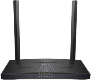 TP-Link AC1200 Wireless MU-MIMO VDSL/ADSL Modem Router, Dual-Band Connectivity, 2.4GHz & 5GHz Frequency, Up to 867 Mbps WiFi Speed, Full Gigabit Ports, Black | Archer VR400
