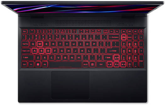 Acer Nitro 5 Gaming Laptop, 15.6" FHD TFT Display, Intel Core i7-12650H CPU, 16GB RAM, 512GB SSD, GeForce RTX 4050 6GB GPU, English RGB Backlit K/B, Free DOS, Black | NH.QLZEM.005 - Image 4