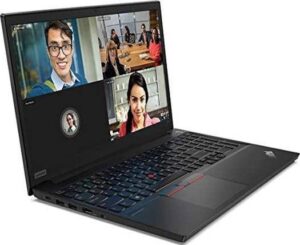 Lenovo Thinkpad E15 i7-10510U-1.8GHz, 8GB, 512GB SSD, 15.6" FHD Windows 10, Arabic and English KB - Black | 20RD000KAD