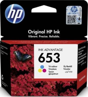 HP 653 Tri-color Original Ink Advantage Cartridge | 3YM74AE