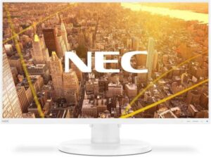 SHARP Narrow Bezel Desktop Monitor, 27" IPS Display, FHD Resolution, 60Hz Refresh Rate, 6ms (Typ.) Response Time, 16.7m Color Display, White | NECE271N-WH
