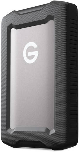 SanDisk Professional 4TB G-DRIVE ArmorATD Rugged Portable External Hard Drive, USB 3.2 Gen 1 Type-C Interface, Up to 135 MB/s Data Transfer Speed, IP54-Rated, Bus Powered, Gray | SDPH81G-004T-GBAND
