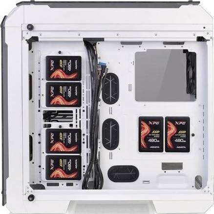 Thermaltake View 71 GT Tempered Glass Snow Edition Computer Case, SPCC+Tempered Glass Material, Up to 420mm Radiator Support, Up to 9 Fans Support, White | CA-1I7-00F6WN-00 - Image 6