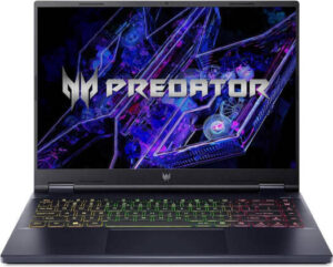 Acer Predator Helios Neo 14 Gaming Laptop, 14" WQXGA IPS 120Hz Display, Intel Core Ultra 7 155H, 16GB RAM, 1TB SSD, GeForce RTX 4060 8GB GPU, ENG 3ZoneRGB Backlit Keyboard, Win11, Black | NH.QQNAA.002