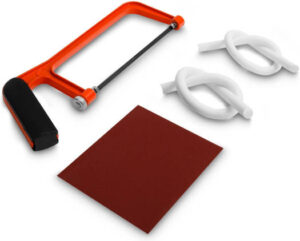 EKWB EK-HD Tube D.I.Y. Kit for 10 and 12mm Id Rigid Tubing, Designed for Tubing With 10mm or 12mm, Modification Kit for Solid Acrylic and PeTG Tubing | 3831109841297