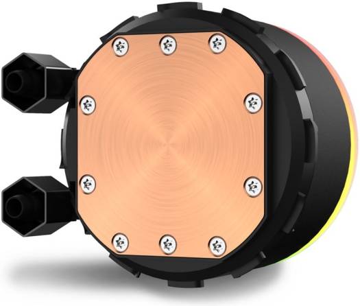 Sharkoon S70 RGB 240mm AIO Liquid CPU Cooler, 120mm Addressable RGB PWM Fans, 600 ~ 2,000 rpm Fan Speed, 77.7 CFM Airflow, 12x Addressable RGB LED, LGA 1700 / AM5, Black | 4044951037995 - Image 8