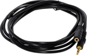 Kongda 3.5mm Speaker Extension AUX 5 Meters (Male, Female)