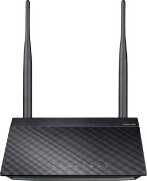 Asus RT-N12E N300 Wireless Router, 300 Mbps High Speed, External 5 dBi antenna x2, Support EZ WPS Connection, Black | 90-IG29002M04-3PA0