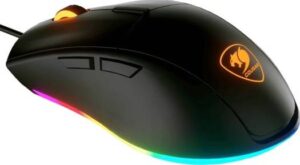 Cougar Minos XT Gaming Mouse, Six Fully Customizable Buttons, 4000 DPI, 3 zone 16.8 million colors, ADNS-3050 Optical gaming sensor | CG-MS-MINOSXT-RGB