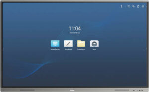 Dahua HiBoard-IE86 Interactive Display, 86" 3840 2160 Touch Display, 15ms Response Time, 1mm Touch Accuracy, Built in Speaker, Free VESA Mount, Stylus Pen Included, Black | HiBoard-IE86