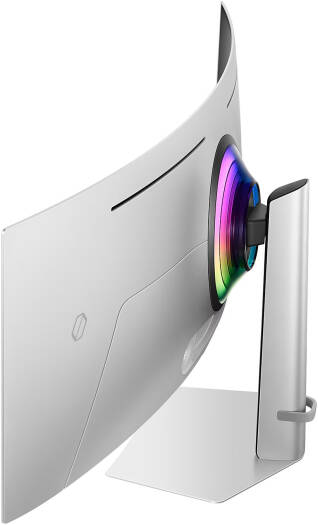SAMSUNG Odyssey G9 G932 Gaming Curved Monitor, 49" OLED Display, Dual QHD Resolution, 240Hz Refresh Rate, 0.03ms (GtG) Response Time, AMD FreeSync Premium Pro & NVIDIA G-Sync, White | LS49DG932SMXUE - Image 5