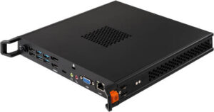 iiyama SPC5801BB Slot PC, Intel Core i5-8400 Processor, 8GB RAM, 128GB SSD, Intel HD Graphics 630, Windows 10 IoT Enterprise, Wi-Fi & Bluetooth Connectivity, Black | SPC5801BB