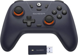 GameSir Nova Lite 2.4 T4NLP Wireless Controller, Bluetooth Gamepad with Hall Effect Trigger, Turbo, Rumble Vibration, Rechargeable for PC, iPhone, Android, Switch & Steam Deck, Purple | T4NLP