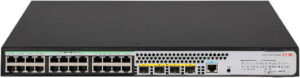 H3C S5120V3-LI Layer 3 Gigabit Access Switch, 24x10/100/1000TX+4xSFP Interface, 56Gbps Switching Capacity, 87.06 MTBF Per Year, Fan-less, Black | LS-5120V3-28P-PWR-LI-GL