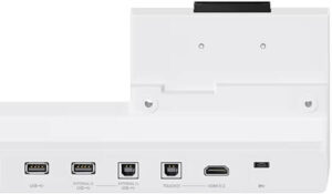 Samsung Flip Pro Tray, 1x HDMI, 1x USB-C, 2x USB-A, 1x USB-B and 1x USB-B Touch-Out, For WM55B & WM65B Only, White | CY-TF65BBCXEN
