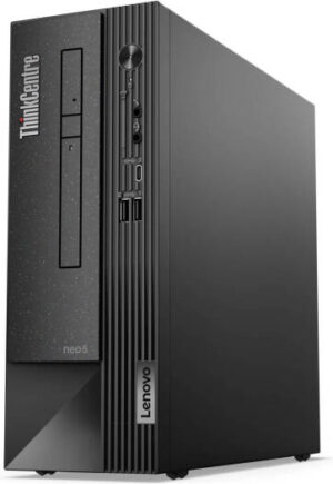 Lenovo ThinkCentre neo 50s SFF Desktop Computer, Intel Core i7-12700 Processor, 16GB RAM, 1TB HDD + 1TB SSD, Intel UHD Graphics 770, Windows 11 Pro, Black | TC-neo-50s-SSF