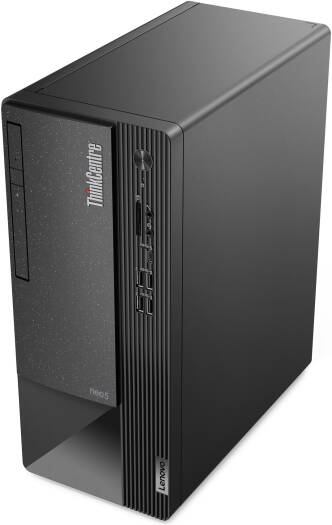 Lenovo ThinkCentre neo 50t Desktop Computer, Intel Core i5-12400, 8GB RAM, 1TB HDD, Intel UHD Graphics 730, USB Calliope English Keyboard & Mouse, FreeDOS, Black | 11SE00PAGP - Image 4