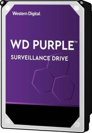 WD 10TB Surveillance Internal Hard Drive - 7200 RPM Class, SATA 6 Gb/s, 265 MB Cache, 3.5", Purple | WD102PURZ / WD101PURP-74B5BY0