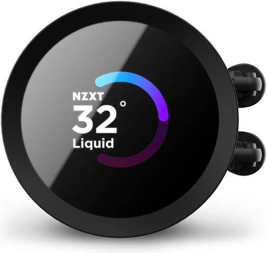 NZXT Kraken 360 RGB AIO Liquid Cooler with LCD Display & RGB Fans, 360mm Radiator, Copper Water Block, 3x 120mm F120 RGB Fans, 500-1,800 RPM Fan Speed, 21.67-78.02 CFM Airflow, Black | RL-KR360-B1 - Image 3