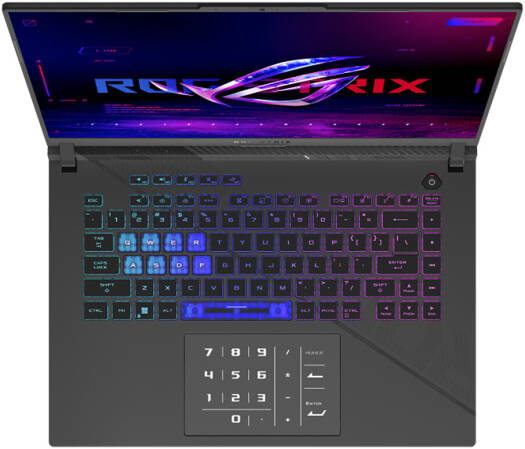 ASUS ROG STRIX G16 Gaminbg Laptop, 16" WUXGA 165Hz Nebula Display, Intel Core i9 14900HX, 16GB RAM, 1TB SSD 8GB NVIDIA RTX 4060, RGB Backlit ENG-ARB K/B, Win11 Home, Gray | G16 G614JVR-I9161G - Image 3