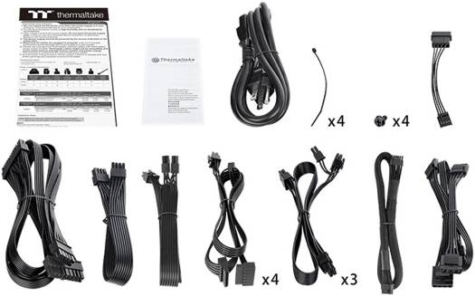 Thermaltake Toughpower GF3 Gold Full Modular Power Supply, TT Premium Edition, 1350W Max Capacity, 80 PLUS Gold, 140mm Ultra Quiet Smart Zero Fan, PCIe Gen 5.0 & ATX 3 .0, Black | PS-TPD-1350FNFAGK-4 - Image 7