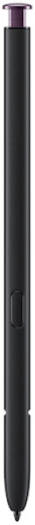 Samsung Galaxy S22 Ultra Replacement S Pen, Slim 0.7mm Tip, 4096 Pressure Levels For Writing, Drawing, Remote Control For Apps, Bluetooth, US Version, Burgundy | EJ-PS908BQEGUS
