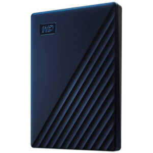 Western Digital 2TB Portable Hard Drive, With Super Speed USB - A Cable, Certified Works With Chromebook, Midnight Blue | WDBB7B0020BBL-WESN