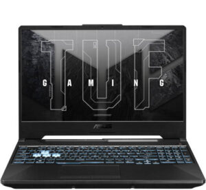 ASUS TUF Gaming A15 FA506NFR-HN045W Laptop, 15.6" FHD Anti-glare Display, AMD Ryzen 7 7435HS, 16GB DDR5 RAM, 512GB SSD, NVIDIA GeForce RTX 2050, Win 11, English KB, Black | FA506NFR-HN045W