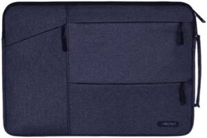 PROTECT 13" Laptop Sleeve Bag, Water Resistant Premium Quality, Fabric Fits Up to 13.3 Inches Laptops and MacBooks, Blue | SLT133B