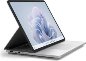 Microsoft Surface Laptop Studio 2 for Business, 14.4" PixelSense Flow Touch, Intel Core i7-13800H, 64GB RAM, 1TB SSD, GeForce RTX 4060 8GB GPU, English K/B, Win 11 Pro, Platinum | Z2F-00001