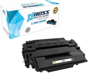 BOSS XL Compatible Toner Cartridge Replacement for HP55A, 6000 Pages Page Yield, Laser Print Technology, HP LaserJet P3015 Printer Series P3015, P3015d, P3015dn, P3015n, P3015x, Black | CE255A