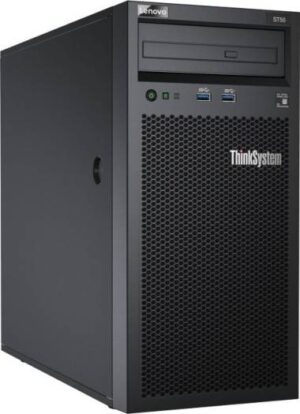Lenovo ST50 Xeon E-2224G Server (4C 3.5GHz 8MB Cache/71W) 1x8GB, 2x1TB SATA NHS 3,5" (4), SW RAID, DVD-RW, AMT, 250W Fixedm 3 Year Warranty | 7Y48A03EEA