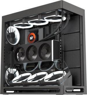 Warfare Gaming PC - Intel Core Ultra 7 265KF 20 Cores 20 Threads, AMD Radeon RX 9070 XT OC 16GB, 32GB DDR5 RAM 6400MHz, 2TB SSD Gen 5, 850W 80 PLUS PSU, 360mm Liquid Cooler, Wi-Fi + BT