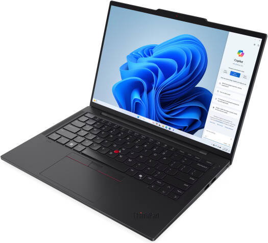 Lenovo ThinkPad T14s Gen5 Laptop, 14" WUXGA IPS 60Hz Display, Intel Core Ultra 7 155U, 16GB RAM, 512GB SSD, Intel Graphics, English - Arabic Keyboard, Windows 11 Pro, Black | 21LS000CGR - Image 2