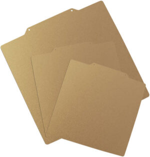 Two Trees Double Sided PEI Spring Steel Sheet,Textured And Smooth, 310mm Size, For 3D Printer Hot Bed, Wide Range Applications, Multicolor | 130801024