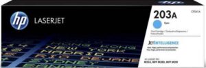 HP 203A Cyan Original LaserJet Toner Cartridge (CF541A)