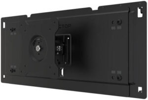 Dezctop D-Board M Monitor Mount, Up to 32" Screen Size, 7kg Weight Capacity, 20° Swivel (Left/Right), 15° Tilt (Down), 90° Pivot (Counterclockwise), VESA MIS-D 100x100 75 x 75mm, Black | DA-DBMONT-BK1